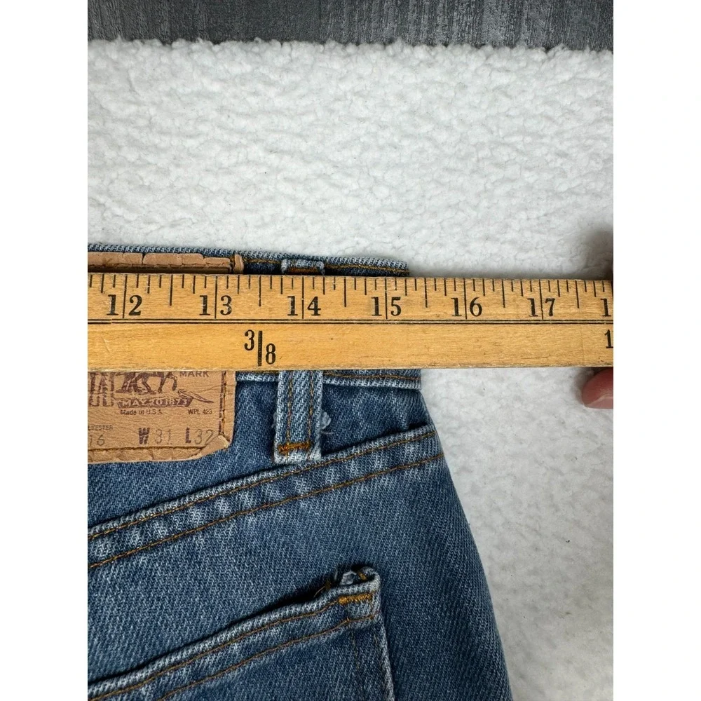 + Vintage Levi's Orange Tab Jeans Mens 31x32 Fits 30x32.5 Ripped Straight Fit